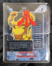 Dragon Ball GT Z TCG Goku Golden Oozaru Rare Tech A2 Limited LV1 DBZ Score