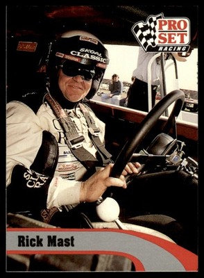 1992 Pro Set Rick Mast #42 9440