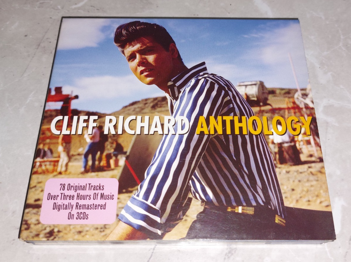 Cliff Richard ‎– Anthology 3 X CD Album Near Mint 2011