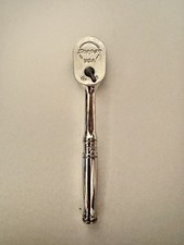 Snap On T72 1/4 Drive Ratchet Chrome Handle Made In USA