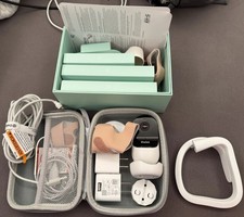 Owlet Dream Duo Smart Baby Monitor with Carry Case  Crib Mount