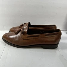 Allen Edmonds Windham Mens Dress Shoes 10 D Walnut/Brown USA