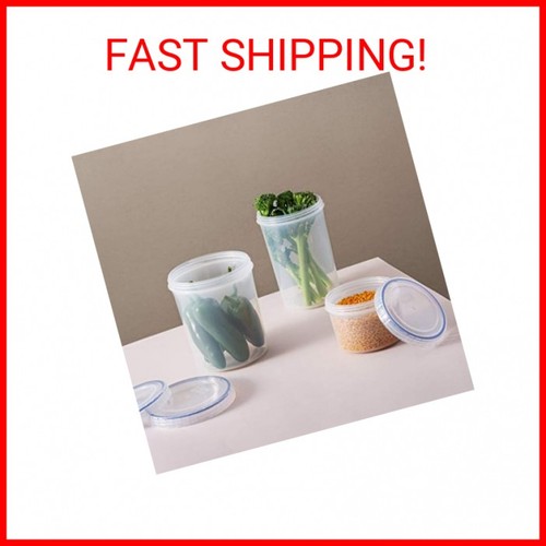 LocknLock Easy Essentials Twist Food Storage lids/Airtight containers, BPA Free, - Picture 2 of 2