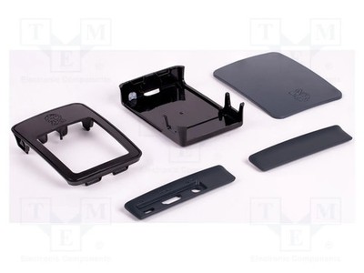 RASPBERRY PI RPI-OFFICIAL-CASE-V2-FOR-PI3(BLACK/GREY) Zubehör