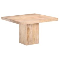 Mangoholz Massiv Esstisch 120Cm Esszimmertisch KüChentisch Holztisch Vidaxl