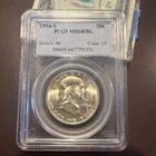 1954 S Franklin Half Dollar PCGS MS64FBL FULL BELL LINES 032823