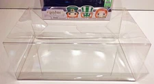 1 Box Protector For FUNKO HARRY POTTER ECCC WEASLEY 3 Pack  Clear Display Case