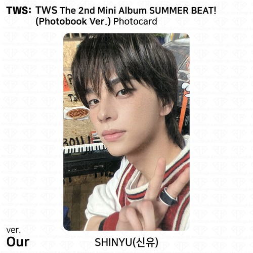 TWS The 2nd Mini Album SUMMER BEAT Official Photocard Shinyu Dohoon Jihoon KPOP - Picture 25 of 66