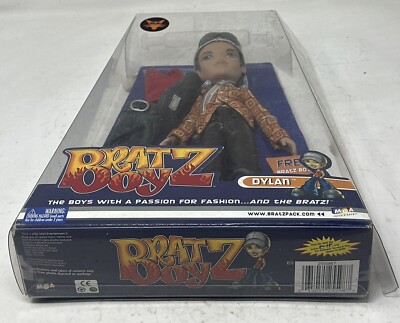 Bratz Boyz Dylan - Poupée Vintage Dans Sa Boîte (NRFB) - 2000 - MGA Entertainment