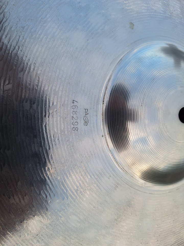 Paiste 402. 18 Inch CRASH/RIDE (Nickle Silver) eBay