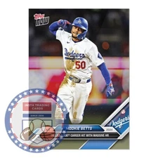 *READY TO SHIP* Mookie Betts - 2024 MLB TOPPS NOW® Card 33