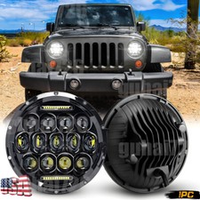 7round 105w Led Hilo Halo Drl Turn Signal Headlight For Jeep Wrangler Jk Tj Lj 7round 105w Led Hilo Halo Drl Turn Signal Headlight For Jeep Wrangler Jk Tj Lj