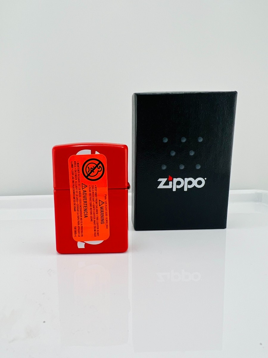 Supreme Logo Zippo Lighter SS22 2022 Red Brand New Deadstock | eBay