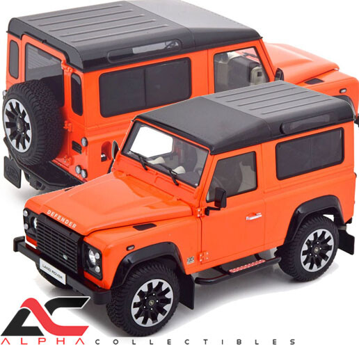 LCD MODELS LCD18007OR 1:18 2018 LAND ROVER DEFENDER 90 WORKS V8