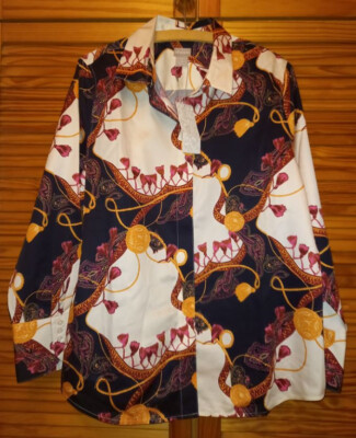 Bunte Bluse Chico's Gr. 40/42 (US 12/14)