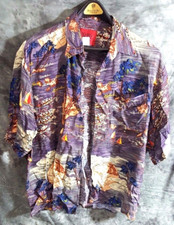 Hawaiian Men's Xers Shirt Size Large Made In USA
