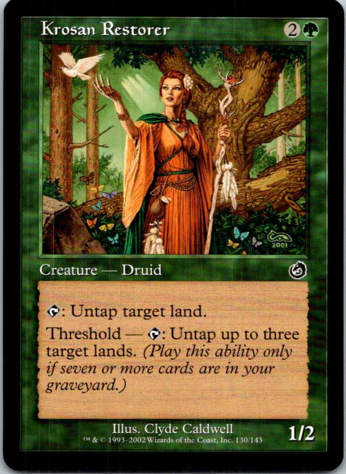 Krosan Restorer Magic The Gathering Torment Near Mint