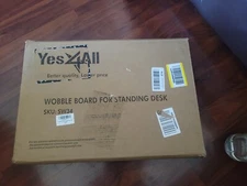 Yes 4 All Wobble Board for Standing Desk Comfort Fitness Exercise New in Box