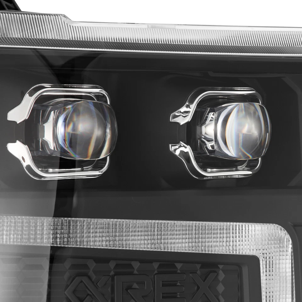 Fit 16-18 Chevrolet Silverado 1500 NOVA-Series LED Projector Headlights Black - Imagem 3 de 4