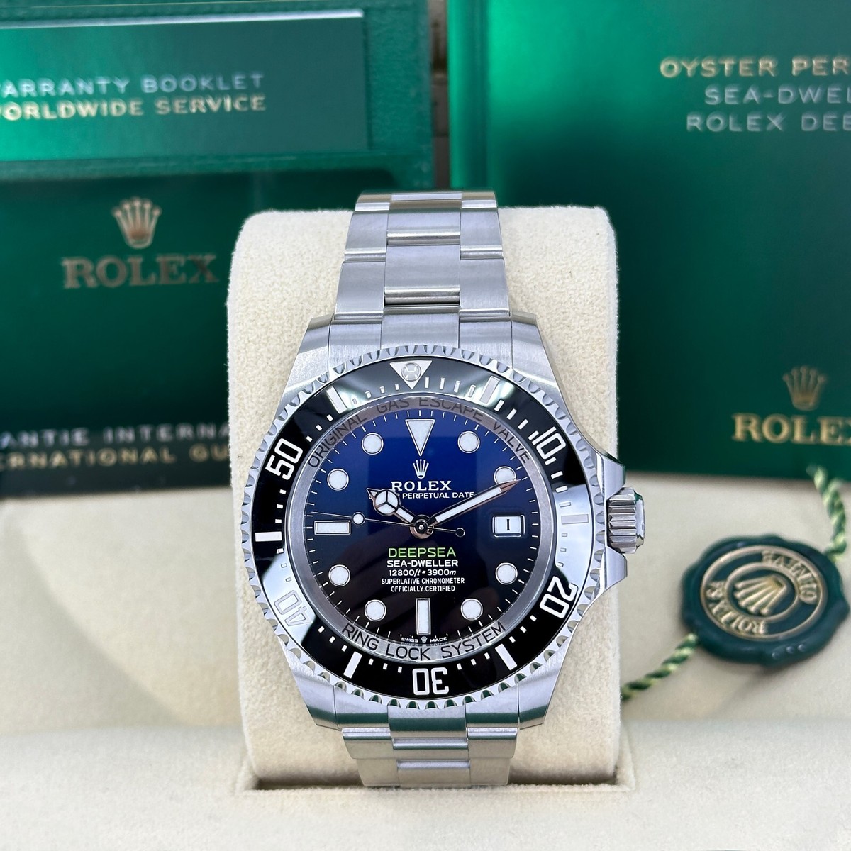 Unworn 2025 Rolex Sea-Dweller Deepse 'James Cameron' Full Set