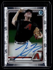 Levi Kelly 2020 Bowman Chrome 1st Autograph Auto B Card #CPA-LK