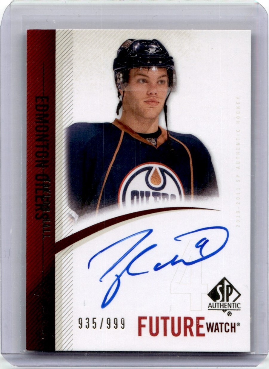 2010-11 SP Authentic Future Watch Autograph Rookie Taylor Hall RC Auto /999