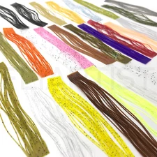 CRAZY LEGS - Hareline Fly Tying Rubber Leg Fishing Lure Silicone Jig Skirt