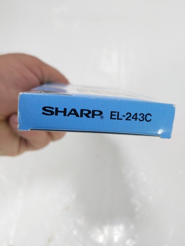 Vintage Sharp Elsi Mate Solar Cell Calculator EL-243C New - Picture 3 of 6