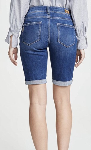 NWT PAIGE Women's Maternity Jax Knee Short, Delmont Size 25 - Picture 2 of 3