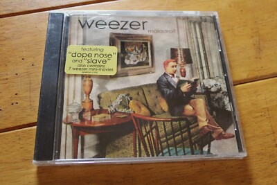 WEEZER ''MALADROIT'' (CD, 2002, GEFFEN) [NEW SEALED] CASE CRACKED / HOLE PUNCHED
