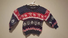 Vintage Toddler Christmas Sweater - J.P.I. Company - 2T - Multi-Color