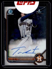 Tyler Whitaker 2022 Bowman Chrome 1st Autograph Auto Card  #CPA-TW