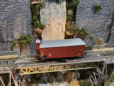 Roco DB Freight Car 66245 HO Sxale DC
