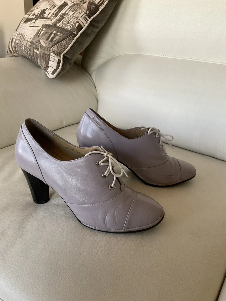 Botines Cuero Genuino EU Talla 39 Mujer Foto 3 de 4