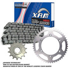 XAM Non-Sealed Heavy Duty Chain & Sprocket Kit for 2003-2021 Suzuki DRZ125 Small
