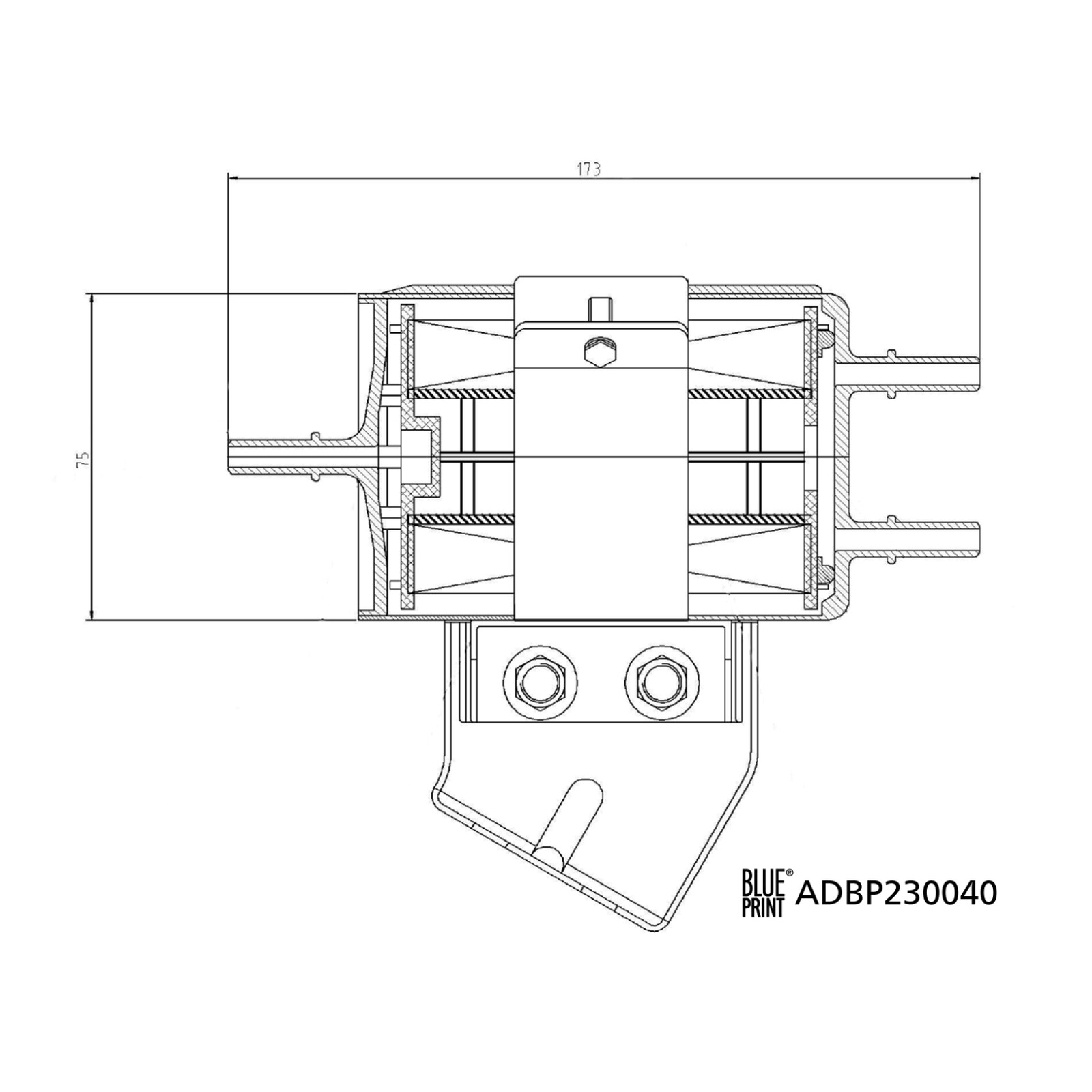 ADL ADBP230040 FUEL FILTER - Image 4
