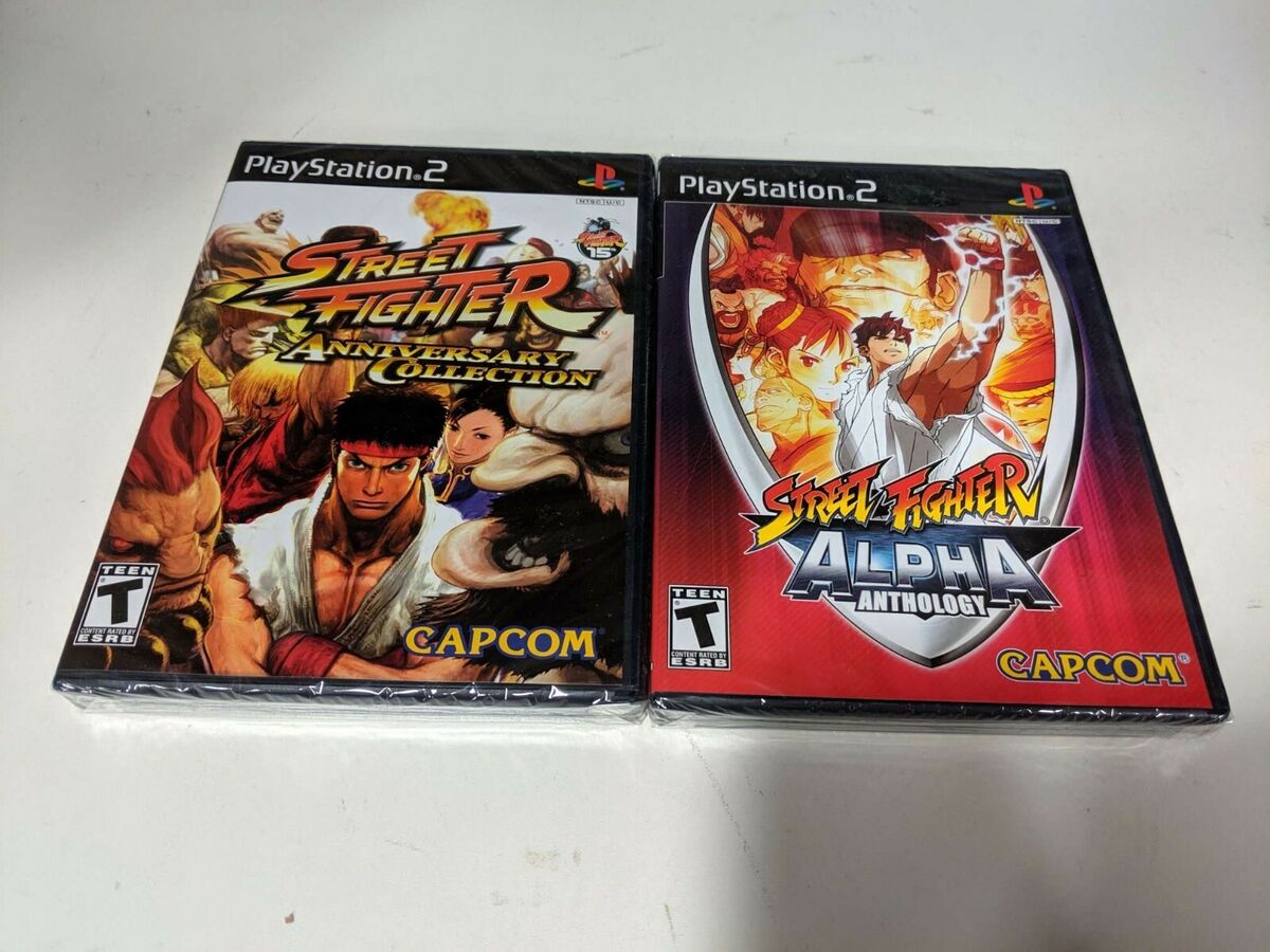 STREET FIGHTER ALPHA ANTHOLOGY - PS2