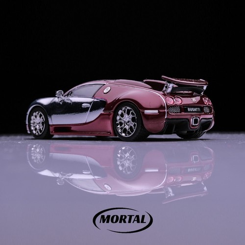 1/64 Mortal Bugatti Veyron Super Sport Diecast Car Models Detachable Back Cover - Imagen 12 de 16