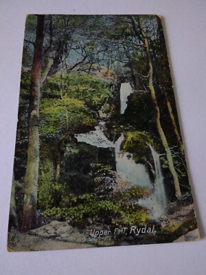 Vintage 1912 Postkarte von Uppet Fall, Rydal, Cumbria.