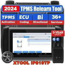 XTOOL IP819TP BT Bidirectional All System OBD2 Scanner Car Diagnostic TPMS Tool