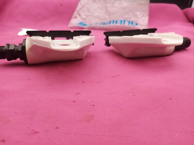 Pédales Shimano EXAGE SPORT PD-A450 - NOS Vintage 1988 - Course - Blanc
