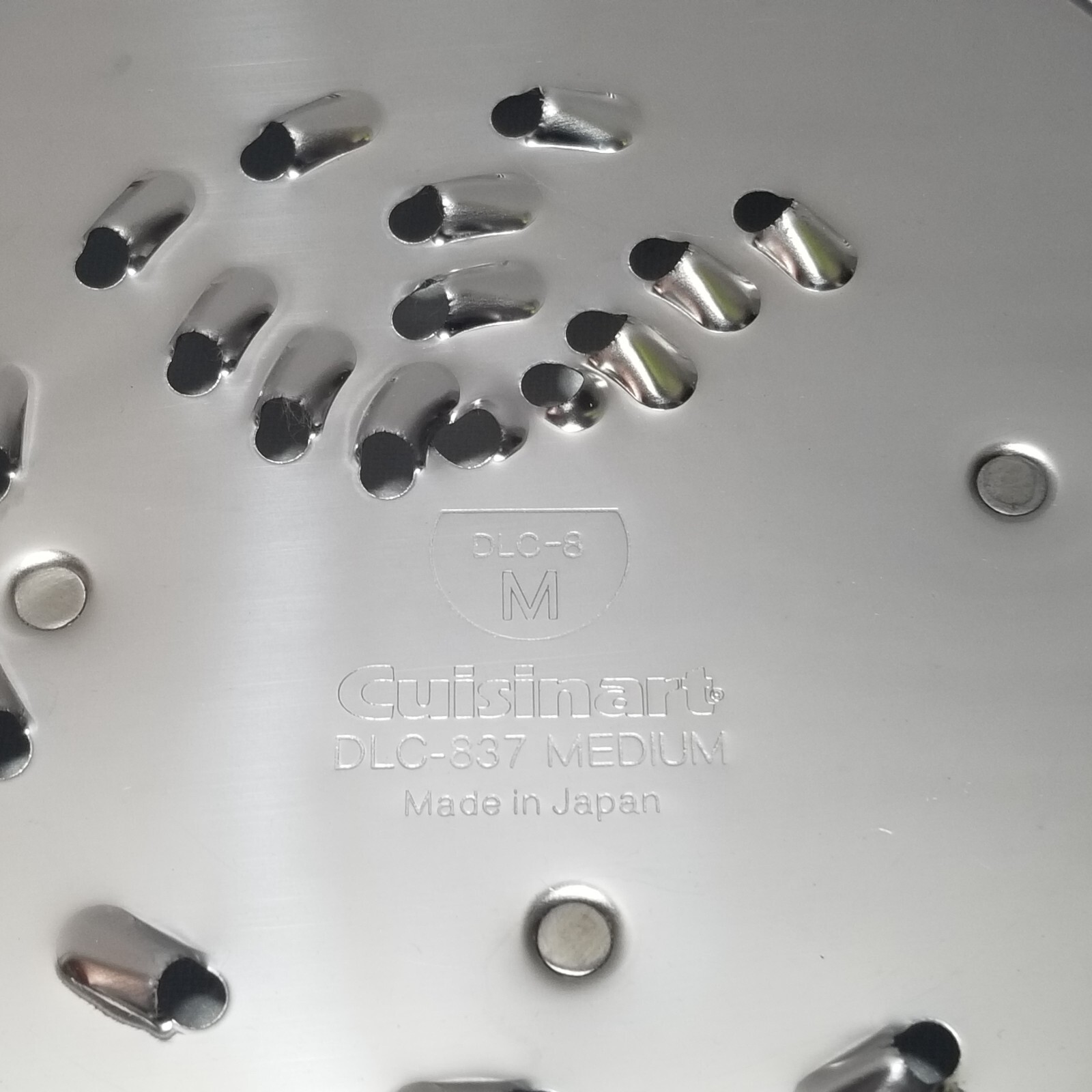 CUISINART DLC8 Disc Holder w/ 5 Blade Set Food Processor Case Grate