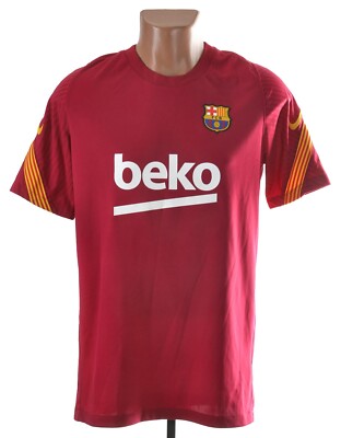 BARCELONA 2020/2021 FOOTBALL BREATHE STRIKE TOP NIKE SIZE M