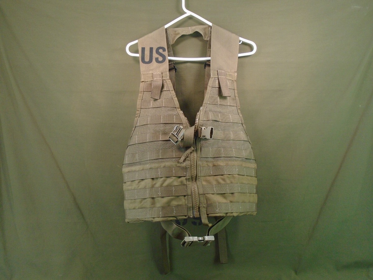 US Military USMC Marpat Coyote Brown MOLLE Fighting Load Carrier