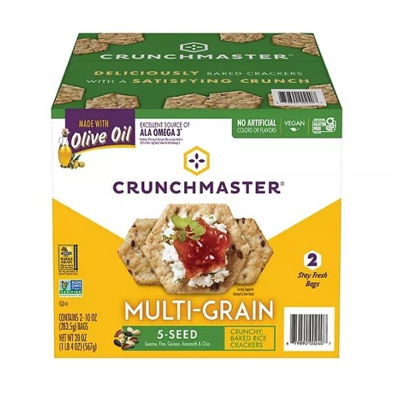 Galleta multigrano Crunchmaster - ¡Variaciones TÚ eliges!
