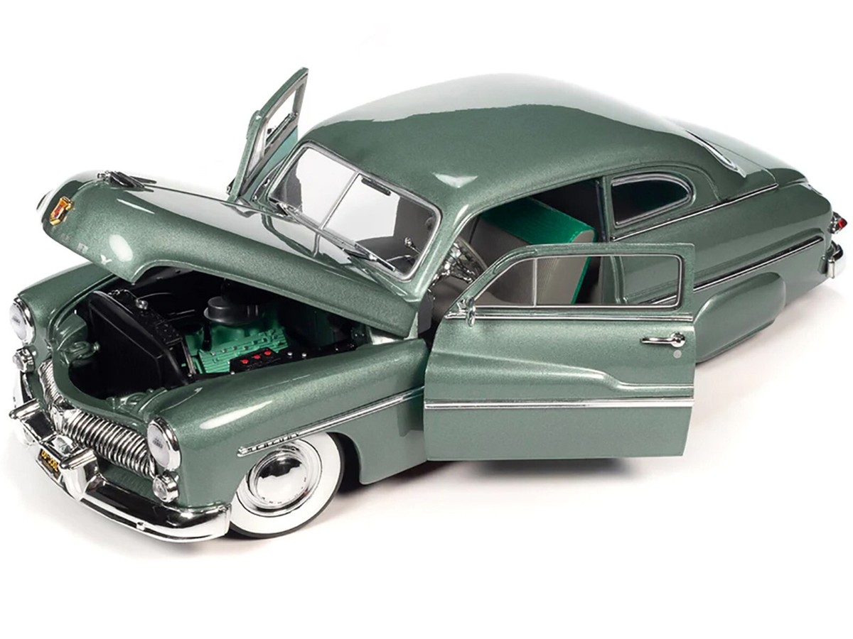 1949 MERCURY EIGHT COUPE BERWICK GREEN 1/18 DIECAST MODEL BY 1949 MERCURY EIGHT COUPE BERWICK GREEN 1/18 DIECAST MODEL BY