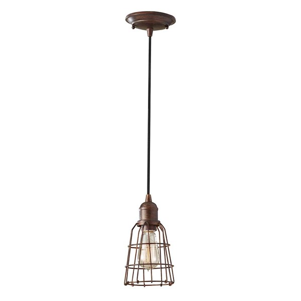 Deckenlampe Pendelleuchte HäNgelampe Stahl Esszimmerlampe D 13,2 Cm Bronze-image