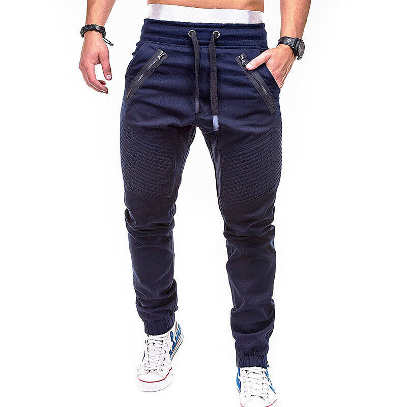 2022 Men's Slim Fit Casual Joggers Sweatpants Trousers
