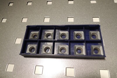 Wendeschneidplatten SEKT1204 AFTN, 10 Stück PVD- beschichtet, Fräser, CNC