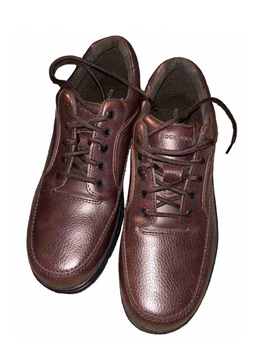 Unworn Brown Rockport Men's Eureka Ergonomic Walking Shoes M
